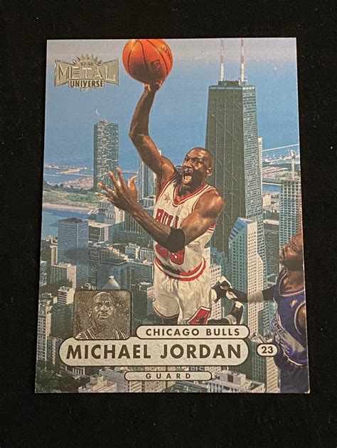 1998-99 skybox metal universe box|1997 metal universe michael jordan.